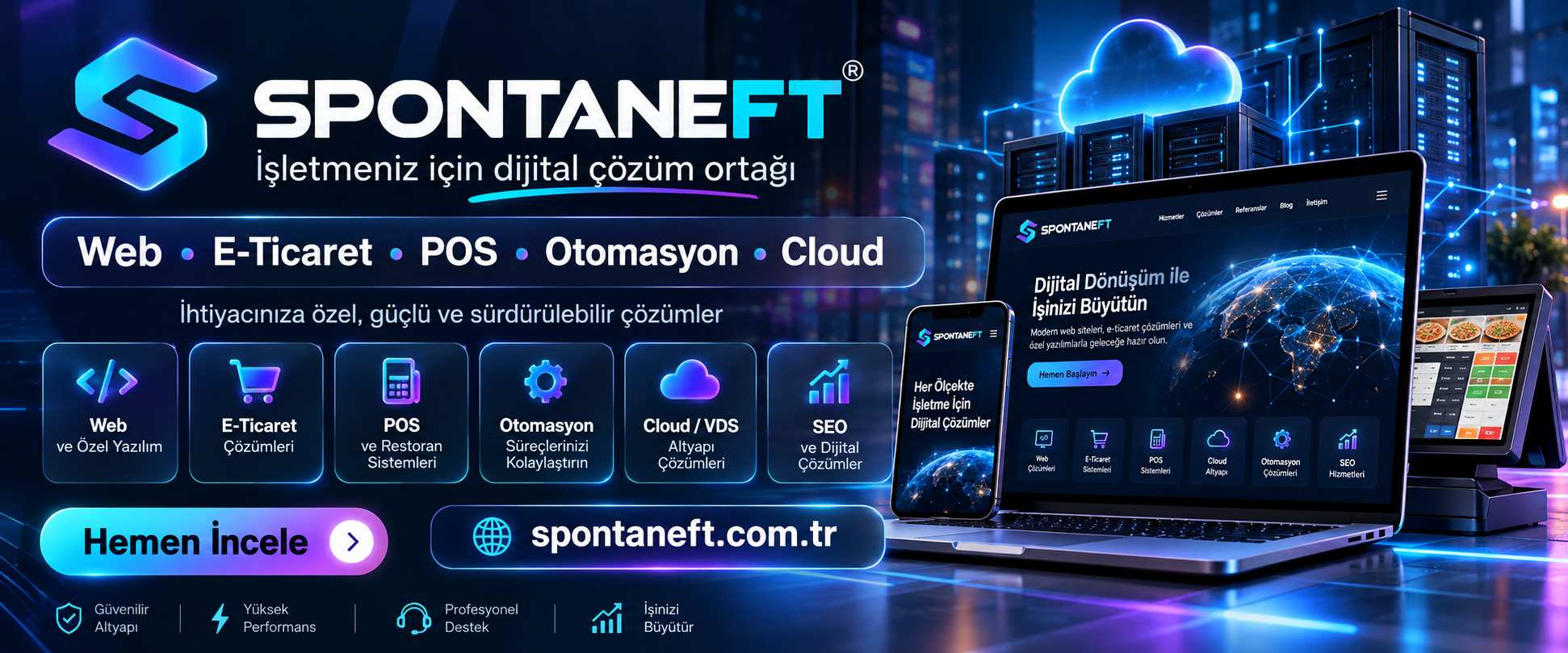 İşletmeniz İçin Profesyonel Dijital Çözümler