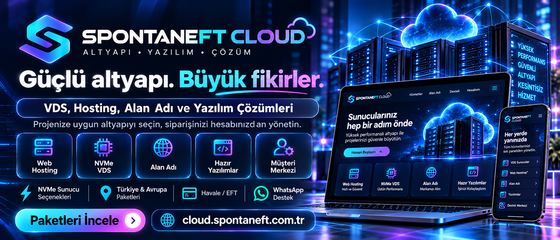 Güçlü Altyapı, Büyük Fikirler